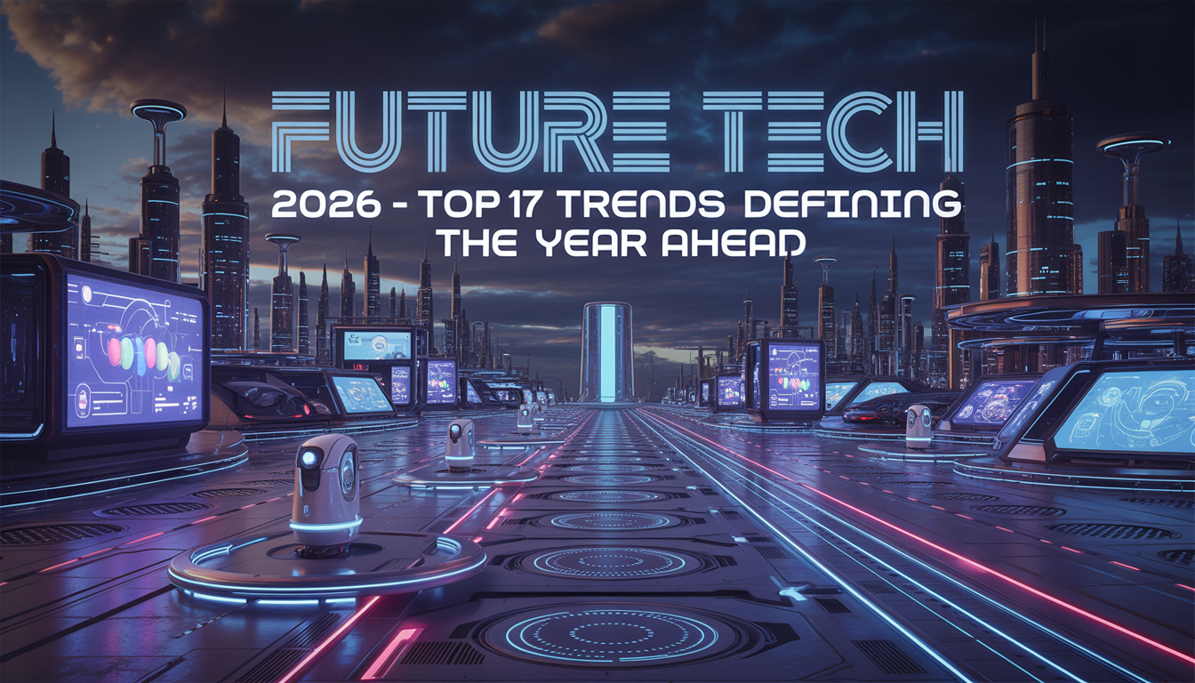 Future Tech 2026 | Top 17 Trends Defining the Year Ahead